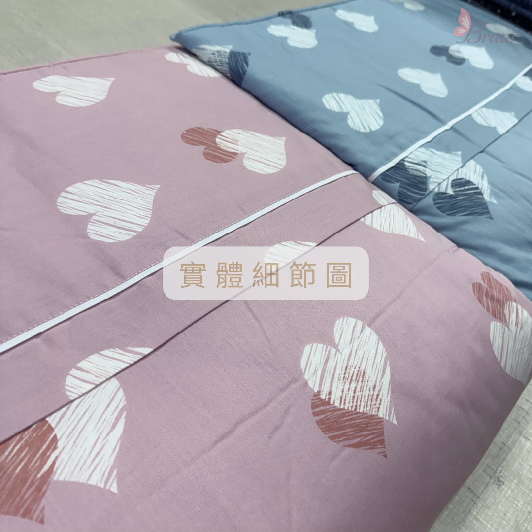40支｜100%純棉｜床包薄被套組