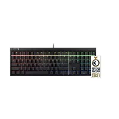 『CHERRY』Mx Board 2.0S RGB 機械式鍵盤 (黑色-茶軸)