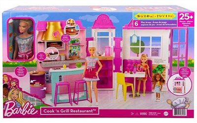 Barbie芭比時尚餐廳(附1只娃娃)