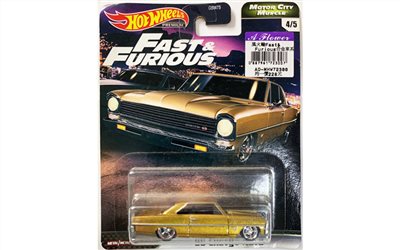 風火輪Fast&Furious合金車系列-66 Chevy Nova