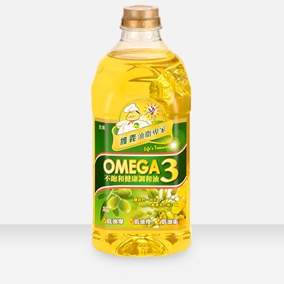 頭等Omega3不飽和健康調合油 2.6L（6入）